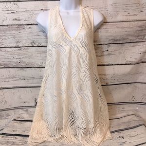 Willi Smith Mesh Swimsuit Cover Up size Large